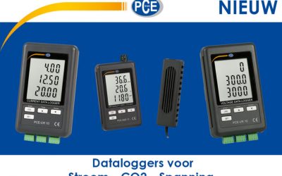 Uitgelicht: Nieuwe serie dataloggers