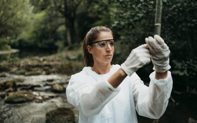 Wateranalyse met een geleidingsmeter of pH-meter