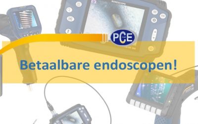 Endoscopen: Betaalbare endoscopen voor de snelle inspectie