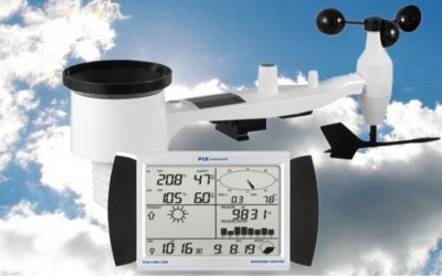 Altijd goed voorbereid met het weerstation PCE-FWS 20N!